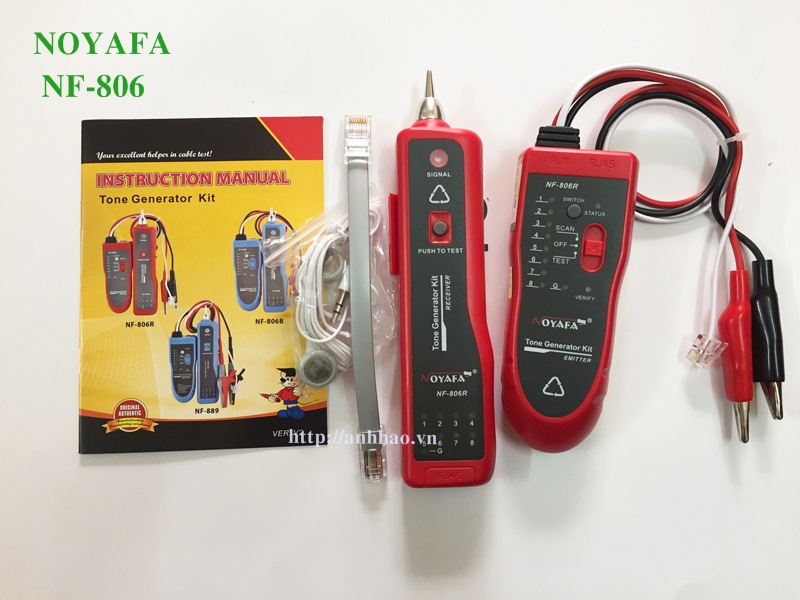 Máy test mạng và dò dây noyafa NF-806R chính hãng